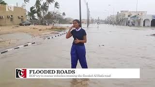 Cyclone Mekunu: Roads flooded in Salalah