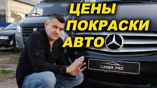 Цены на покраску авто, мотиватор ОНБ