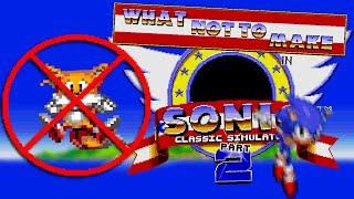 What Not to Make in Classic Sonic Simulator Part 2