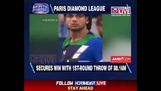 Neeraj Chopra Beats Weber to Win Paris Diamond League Title