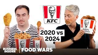 US vs UK KFC 2020 vs 2024 | Food Wars | Insider Food