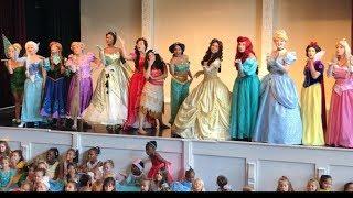 Disney Princess Party Fairytale Ball Elsa Anna Rapunzel Ariel Elena Belle Tiana