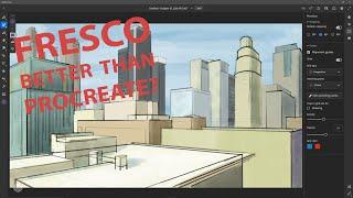 Adobe Fresco NEW Perspective Tool. Game Changer?!