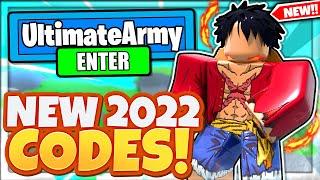 (2022) ALL *NEW* SECRET OP CODES In Roblox Ultimate Army Tycoon!