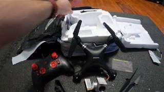 Unboxing drone from Wish.com Phantom 4 Clone