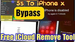 Free iCloud bypass Tool 100% Working 5s to X