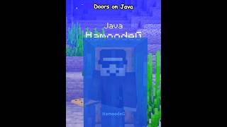Doors On Java VS Doors On Bedrock 