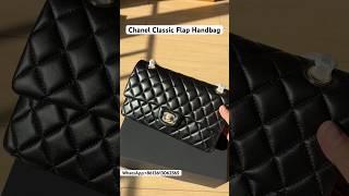 Chanel Classic Flap Handbag in Lambskin #chanel #chanelbag #cf #handbags #luxury #luxurybag #bag