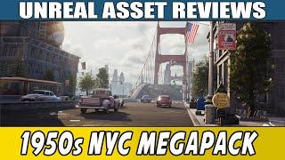 Unreal Asset Review - 1950s NYC Environment Megapack