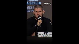 that notorious Conor vs Khabib press conference