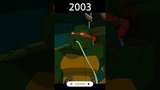 Evolution of Ninja's Turtles #shorts #tmnt #evolution #cartoon #movie #short #animation #anime #yt