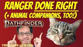 Don’t like D&D 2024’s new ranger? Or animal companions? A Level 20 PATHFINDER ranger w/ combat demo!