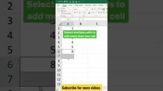 Microsoft excel shortcut kuys | Ms excel tips #msexcel