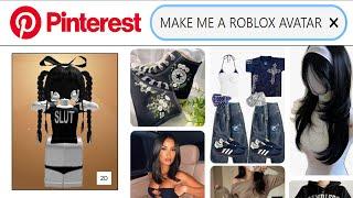 Pinterest Picks My Roblox Avatar