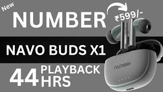 Number Navo Buds X1 Earbuds Only @599/-   Best TWS Earbuds Under 1000 @Bisnu