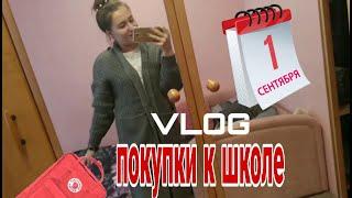 VLOG: Back to school/Шоппинг к школе/Новые кардиган и туфли/NL