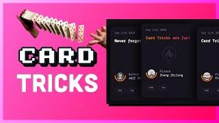 CSS Card Tricks