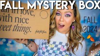 FabFitFun Fall 2024 MYSTERY BOX Unboxing + Coupon Code | ADD ON MYSTERY BOX