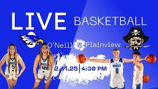 LIVE O'Neill High School v. Plainview Basketball