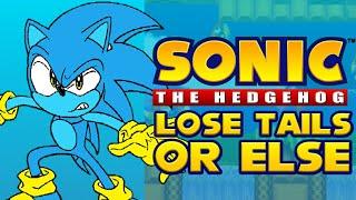 Sonic 2 Lose Tails or Else Hack Showcase