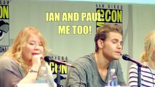 Comic Con 2015 The Vampire Diaries Panel - Funny Parts