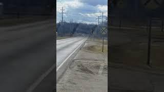 Amtrak Wolverine 353 Marshall, MI March 4, 2020