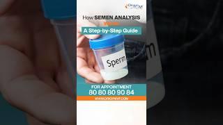 How semen analysis works | Understanding Semen Analysis: A Comprehensive Overview| Origyn IVF Center
