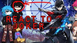 [2X + WIP] Fandoms react to Joker persona 5