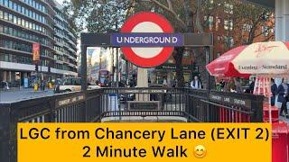 Hatton Garden all Precious Metals Buyer: Direction to LGC from Chancery Lane Starion