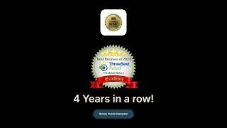 Awarded The Three Best Rated Notary Public in Brampton 4 Years in a Row!