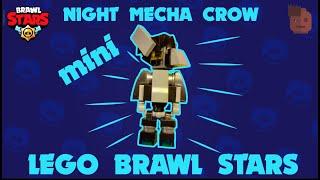 Лего Темный Мех Кроу | как собрать Темного Ворона Меха из лего | lego Brawl Stars Night Mecha Crow