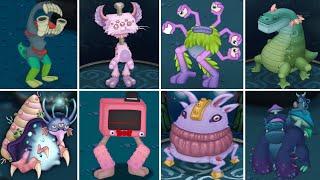 ALL Monsters Wublin Island Fanmade | My Singing Monsters