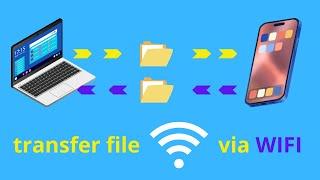 how to transfer files from android phone to computer via wifi