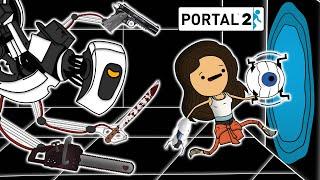 СЮЖЕТ ПОРТАЛ 2 ПО–БЫРОМУ ( Анимация PORTAL ) | Часть 1