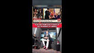 ELON AND TRUMP HAVE TO MAKE UP FOR THE BENEFIT OF AMERICA #shorts