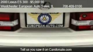 2000 Lexus ES 300 Base - for sale in Westchester, IL 60154
