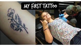 Getting My First Tattoo | Time-lapse | VLOG | Alyssa Nicole |