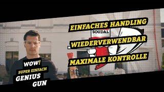 Soudal Genius Gun DIE DOSE MIT KÖPFCHEN