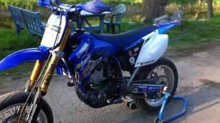 Yamaha YZF 450. Startup