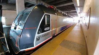 New Jersey Transit - Bombardier ALP-46 #4608 departing Secaucus Junction