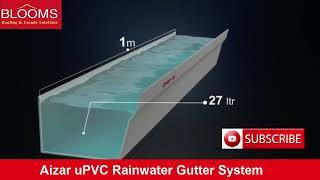 Aizar uPVC Rainwater Gutter System