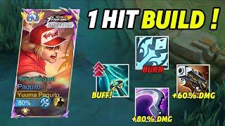 PAQUITO BEST 3 DAMAGE ITEMS FOR (Auto Win!!)- Mobile Legends