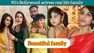 90's Bollywood Actress Real Life Family || Top Bollywood Stars With Family || Bollywood Star Family