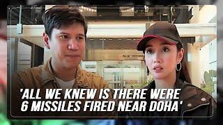 Plane carrying Alodia Gosiengfiao, husband makes emergency landing due to 'danger zone'