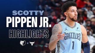 Scotty Pippen Jr. Highlights vs Chicago Bulls