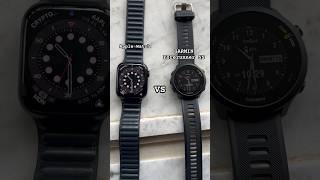 Apple Watch vs Garmin Forerunner 55