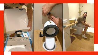  HIGH EFFICIENCY Roca Toilet INSTALLATION  STEP-by-STEP Guide ️ WC