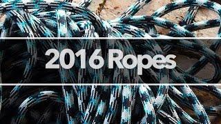 2016 Rock Climbing Ropes (Beal, Edelrid, Maxim, Roca)