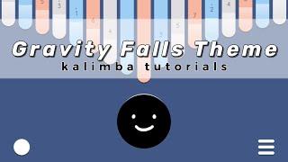 Gravity Falls Theme | Kalimba Tutorials