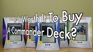 MTG - Is It Worth It To Buy A Commander Deck? Magic: The Gathering